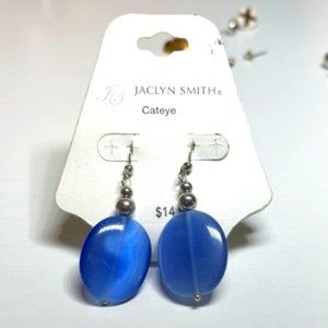 Jewelry Blue Drop Earrings
